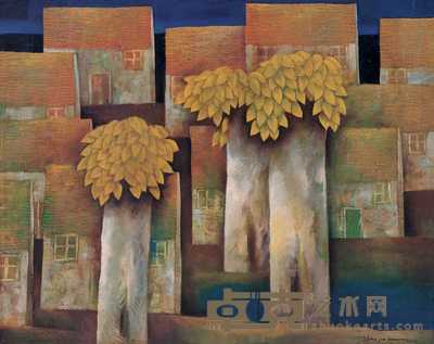 周加华 风景 70×89cm